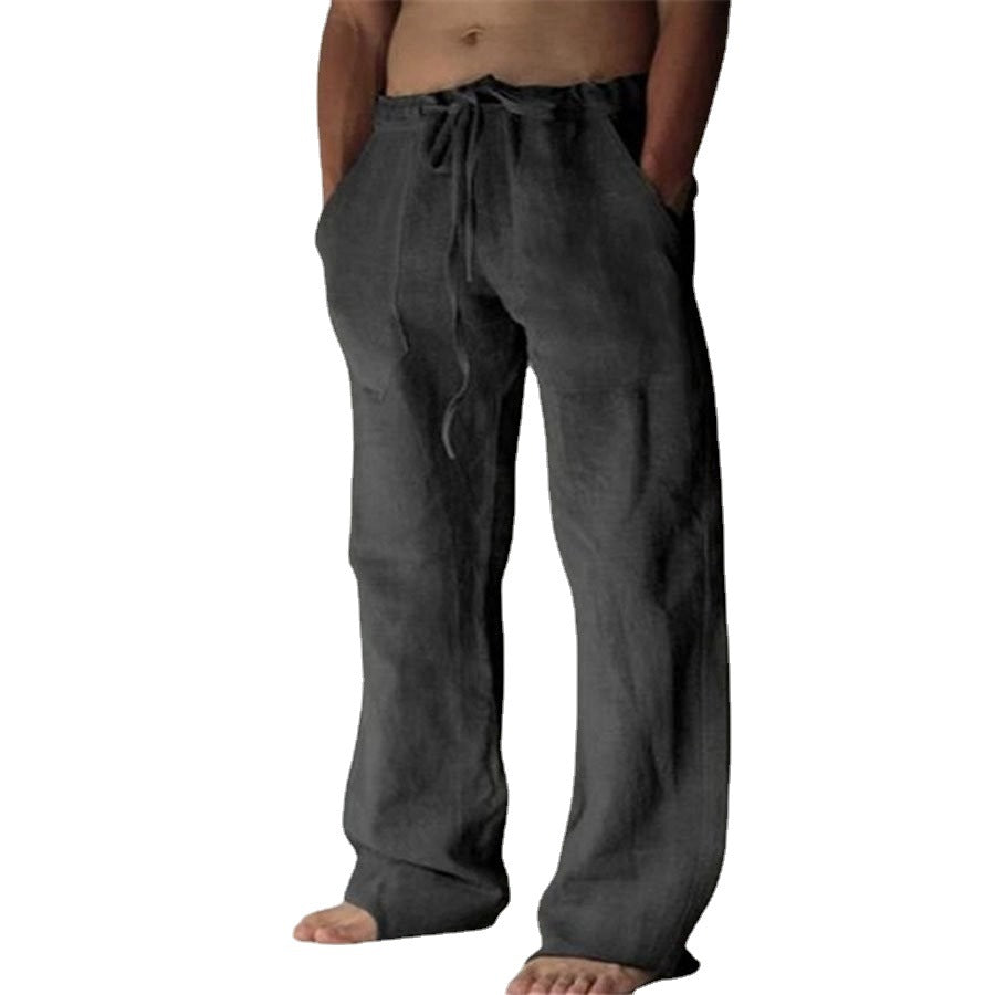 Pantalon en Lin Élégant – Confort Léger & Style Décontracté