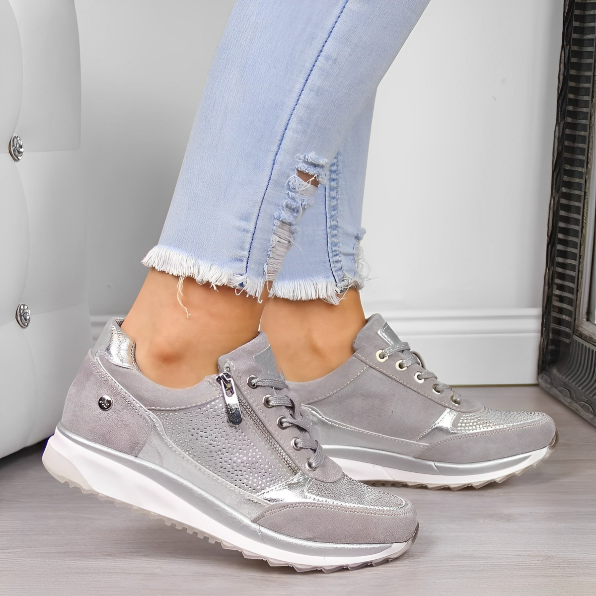 Sneakers Respirants – Confort Actif & Soutien au Quotidien