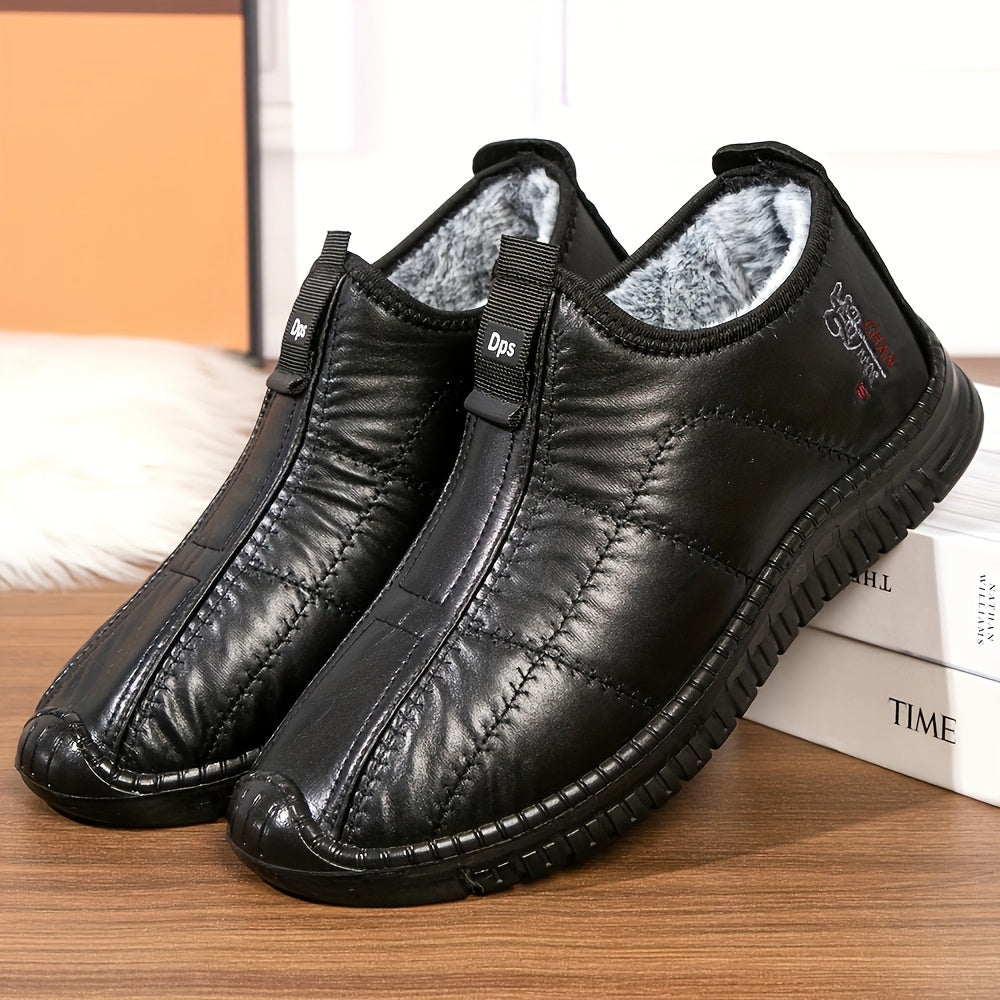 Orrick | Chaussures d’Hiver Homme, Slip-On Confortables avec Doublure Chaude