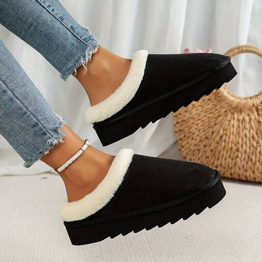 Aubine | Chaussons Hiver Confortables pour Femme avec Doublure Douce et Chaude