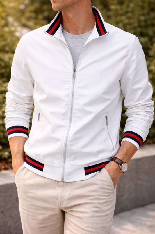 Veste Légère Zippée pour Homme – Style Moderne pour le Quotidien
