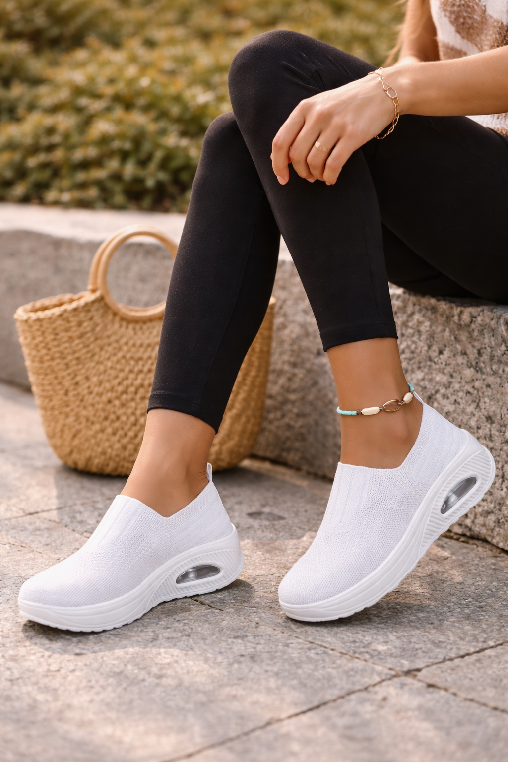 Chaussures de Marche Slip-On pour Femme – Confort Quotidien et Design Léger