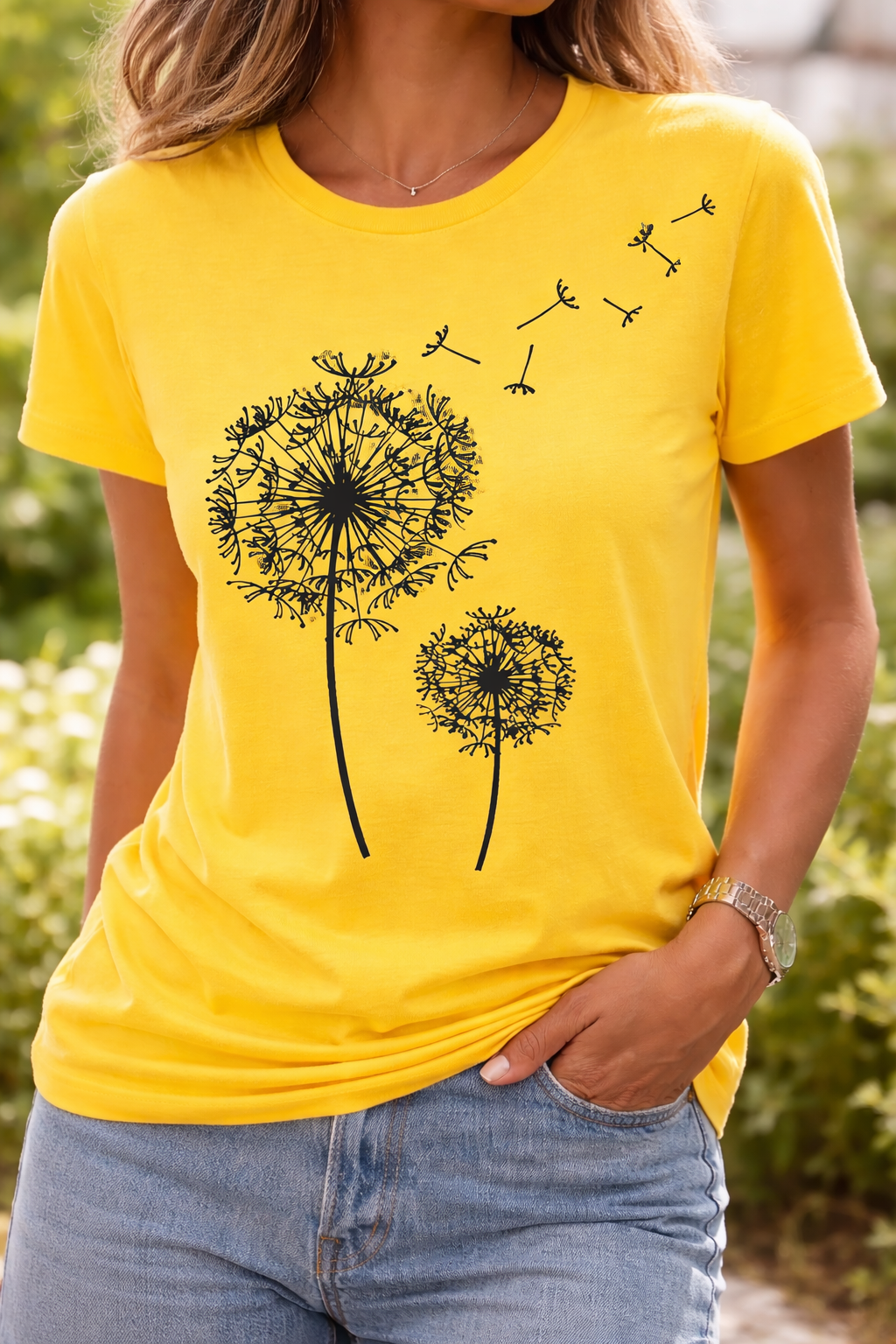 T-Shirt Femme à Manches Courtes – Design Minimaliste pour le Quotidien
