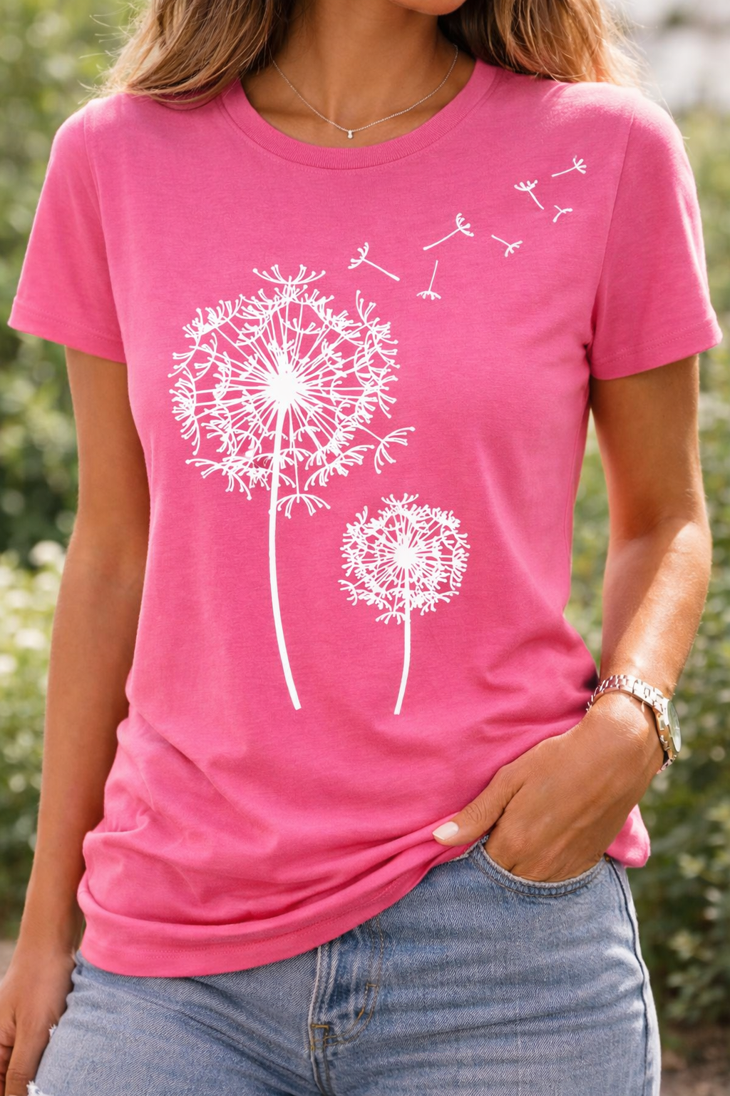 T-Shirt Femme à Manches Courtes – Design Minimaliste pour le Quotidien
