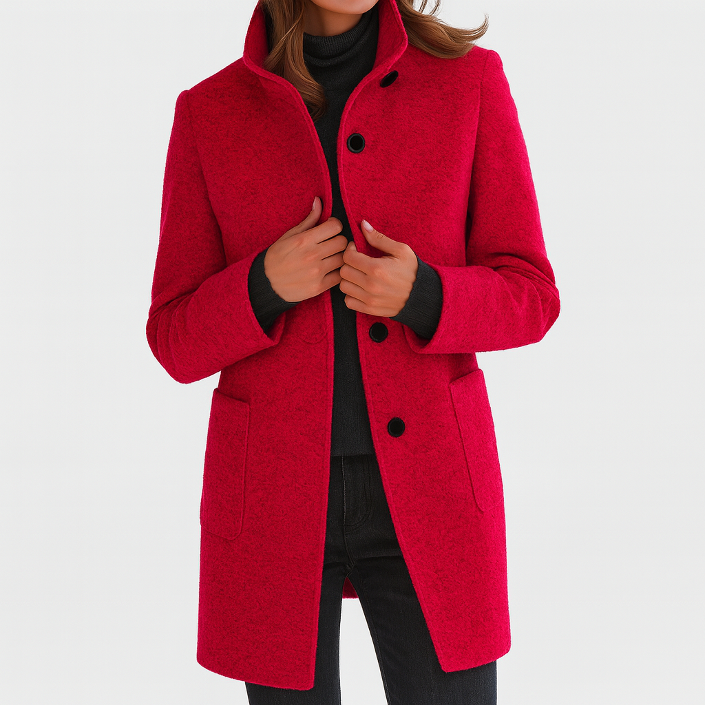 Manteau Femme Long en Laine | Élégance Moderne & Chaleur Hivernale