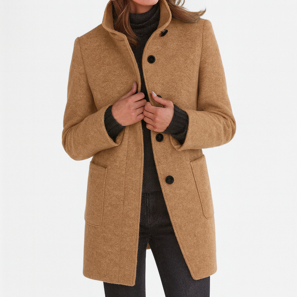 Manteau Femme Long en Laine | Élégance Moderne & Chaleur Hivernale