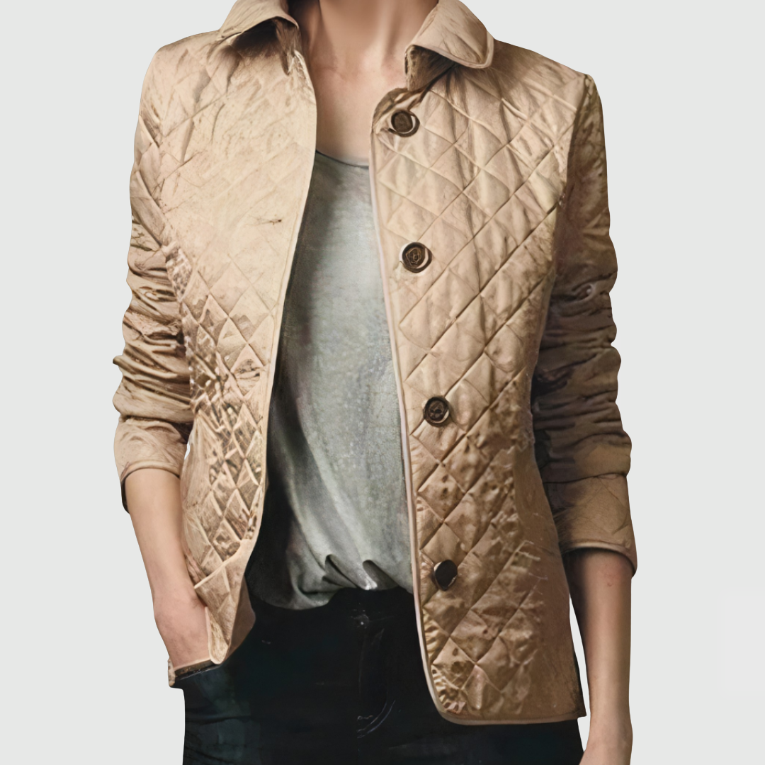 Veste Mi-Saison Femme | Élégante et Cintrée avec Ceinture à la Taille