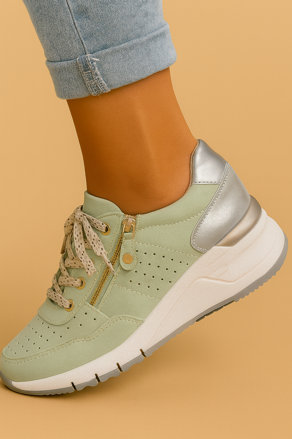 Sneakers Femme Orthopédiques Confortables avec Soutien de la Voûte et Amorti Avancé