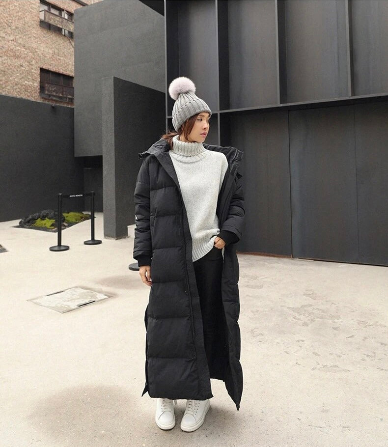 Manteau d’hiver matelassé pour femme avec capuche – Chaud, Élégant & Polyvalent