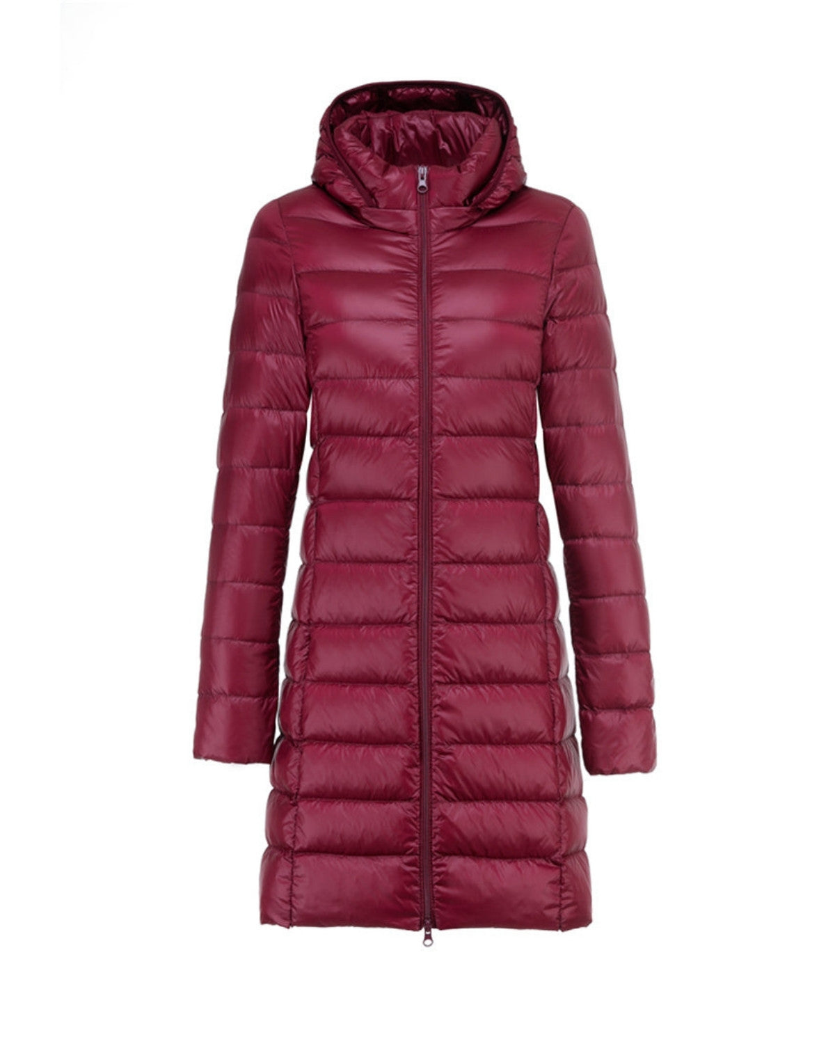 Annabelle | Manteau d’Hiver Femme Légère, Longue et Chaude avec Capuche