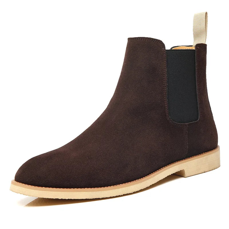Allen | Bottines Chelsea Homme Rétro à Cheville Moyenne | Style Classique et Élégant