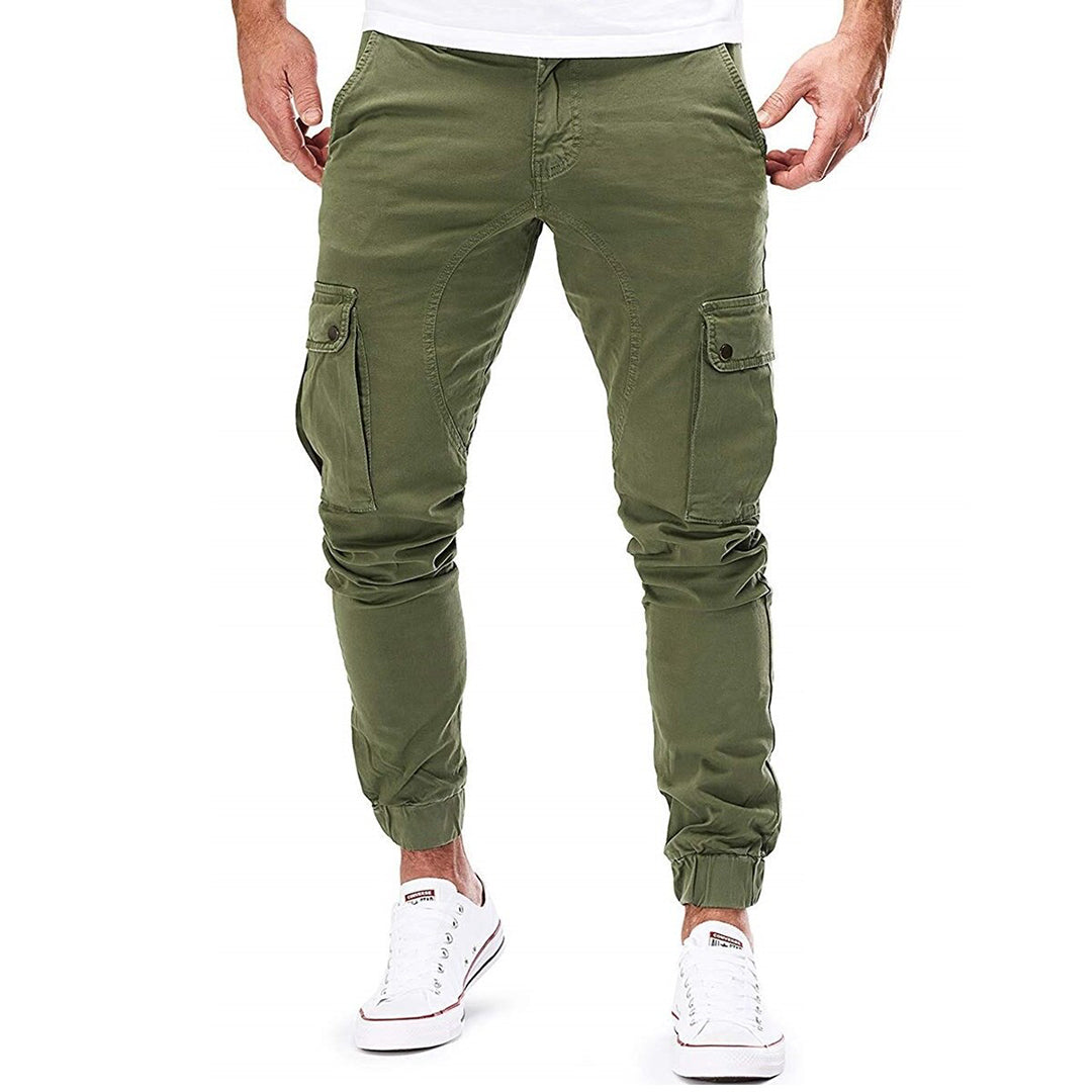 Tilbury | Pantalon Cargo Homme Slim Fit Multi-Poches Style Jogger Décontracté