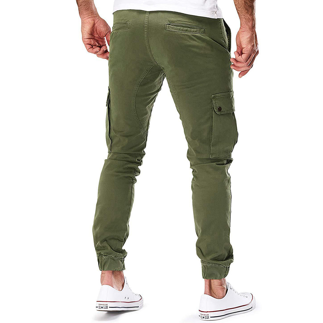 Tilbury | Pantalon Cargo Homme Slim Fit Multi-Poches Style Jogger Décontracté