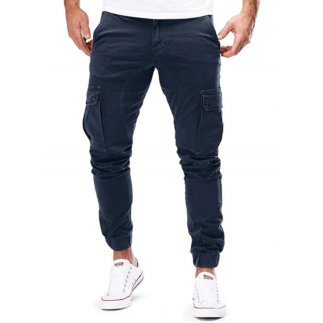 Tilbury | Pantalon Cargo Homme Slim Fit Multi-Poches Style Jogger Décontracté