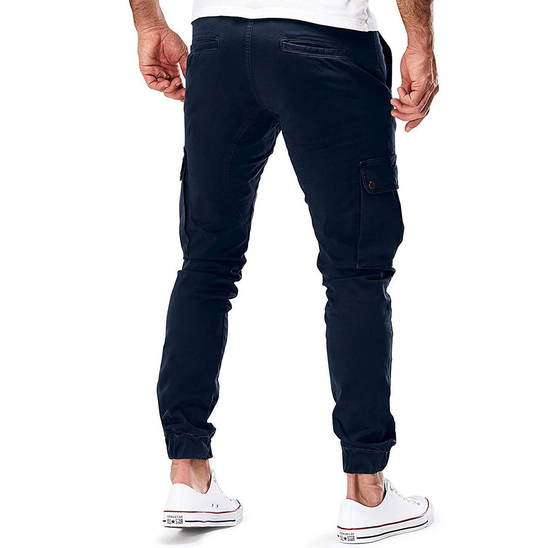 Tilbury | Pantalon Cargo Homme Slim Fit Multi-Poches Style Jogger Décontracté