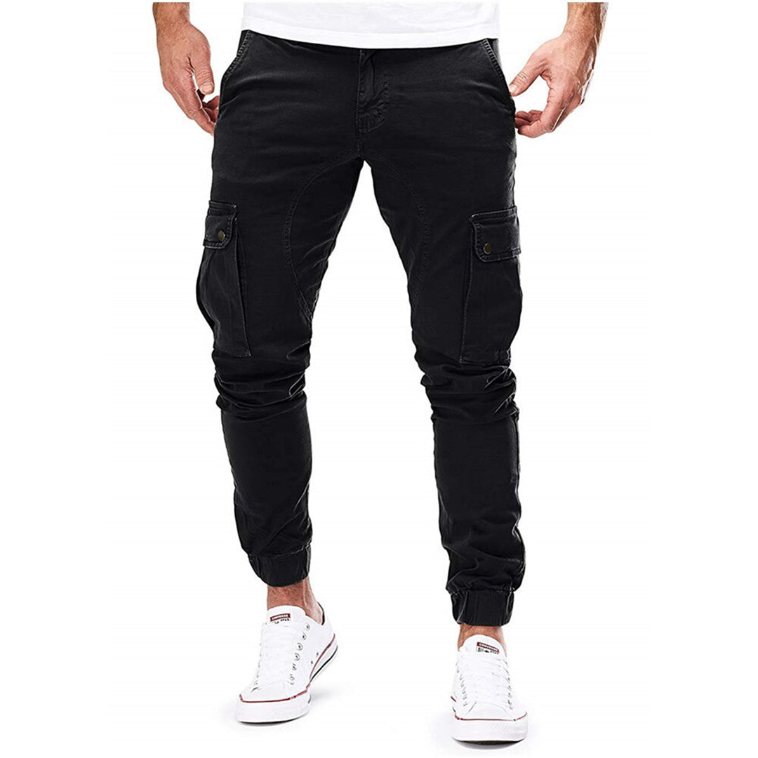 Tilbury | Pantalon Cargo Homme Slim Fit Multi-Poches Style Jogger Décontracté
