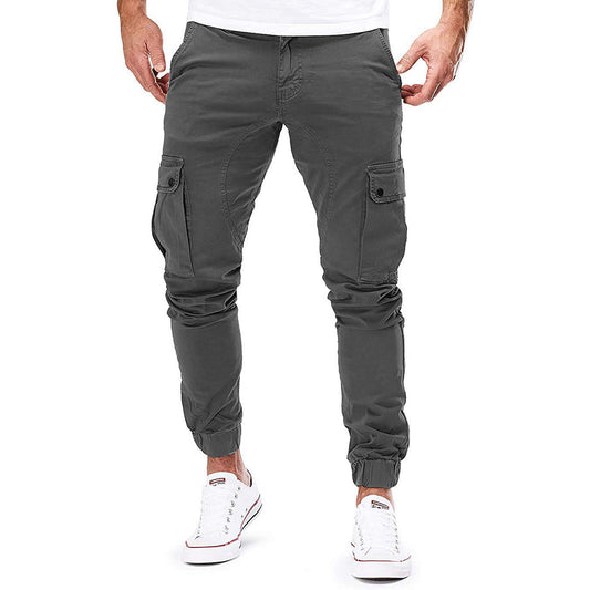 Tilbury | Pantalon Cargo Homme Slim Fit Multi-Poches Style Jogger Décontracté
