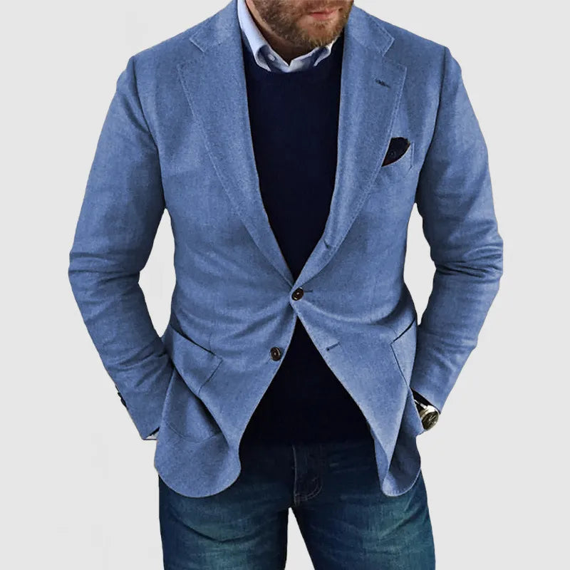 Abel | Blazer Homme Casual Tailored | Veste Deux Boutons Élégante et Moderne