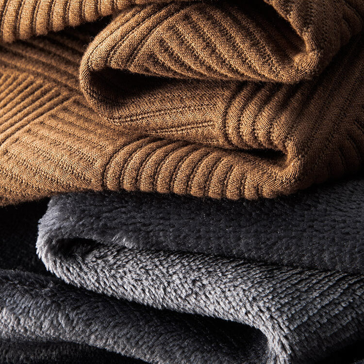 Amos | Pantalon Homme Texturé à Motif Géométrique | Élégance et Confort Moderne