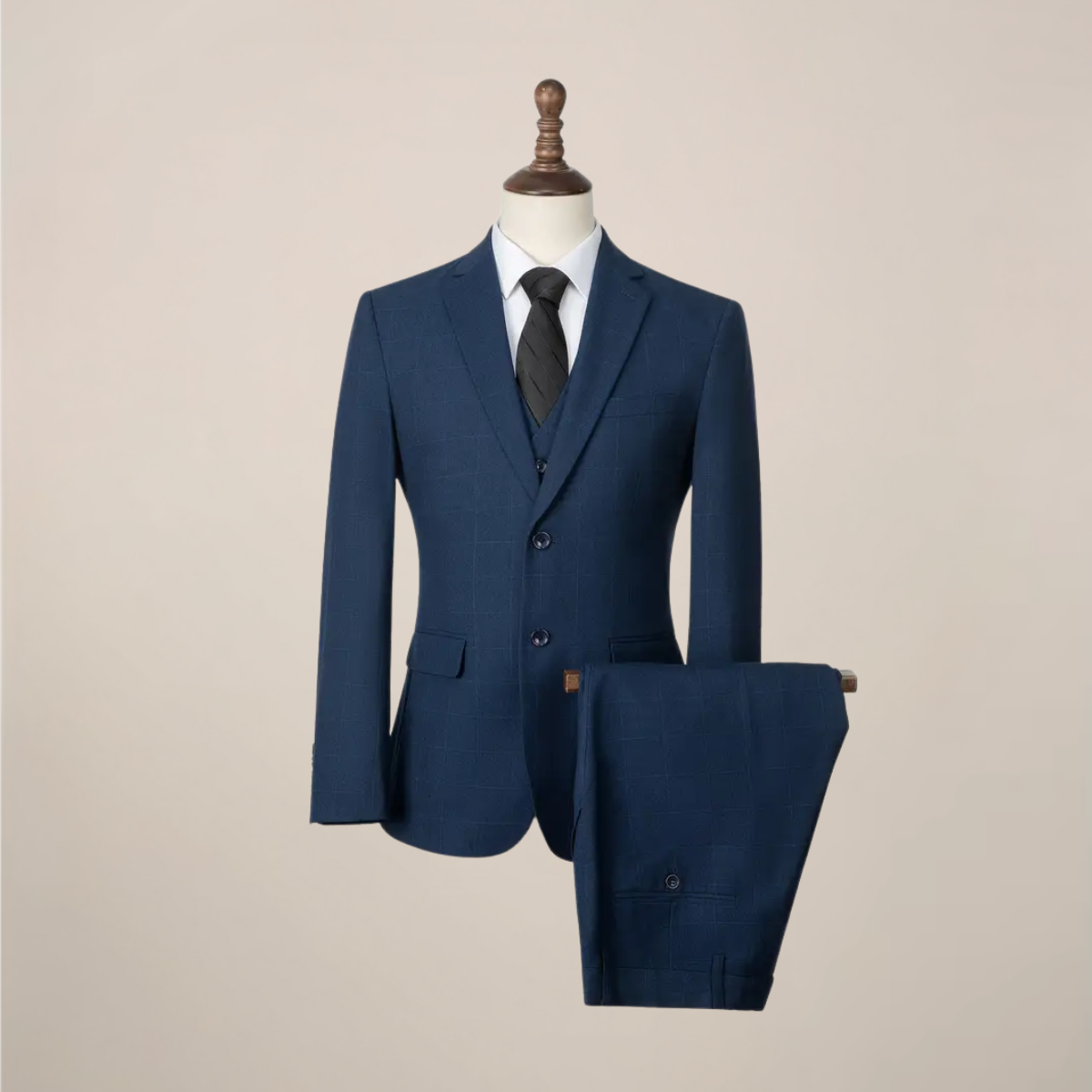 Aaron | Costume Homme Trois Pièces Slim Fit | Ensemble Forme Élégante pour Mariages et Soirées