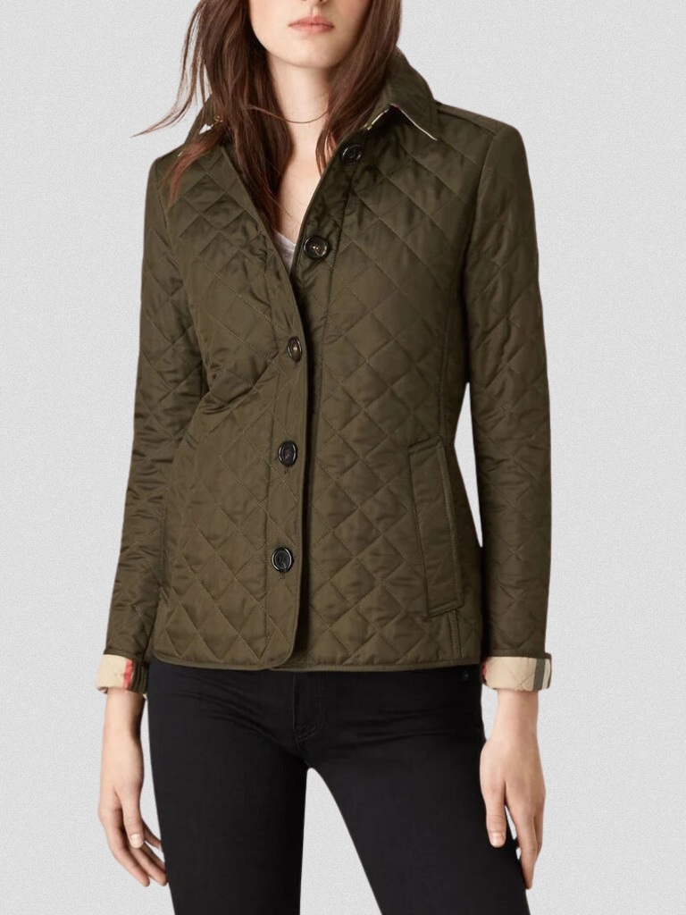 Veste Mi-Saison Femme | Élégante et Cintrée avec Ceinture à la Taille