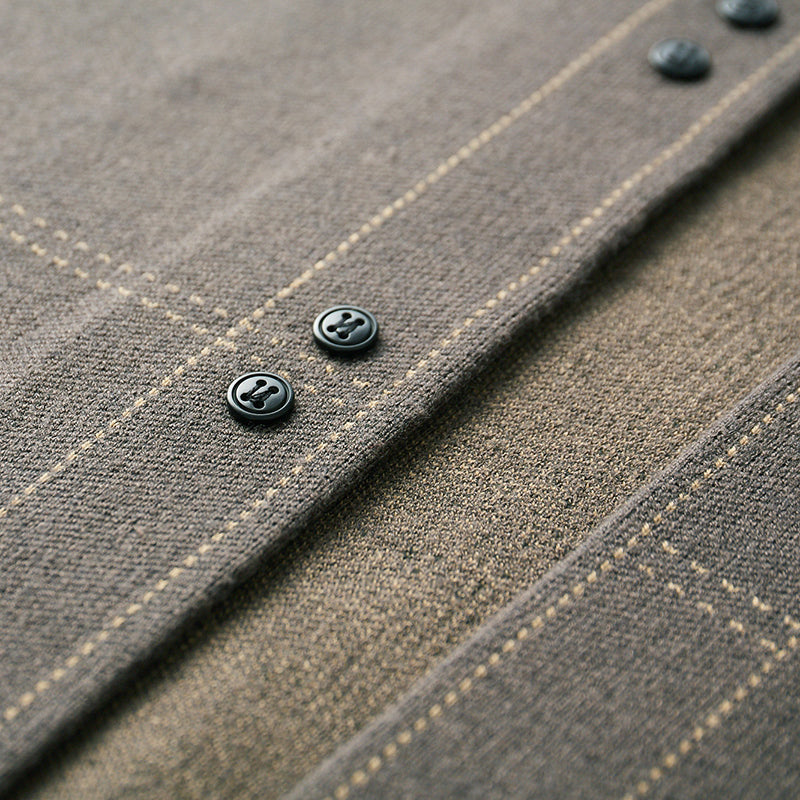 Cardigan Homme Moderne Structuré à Devant Ouvert – Confort, Style & Polyvalence