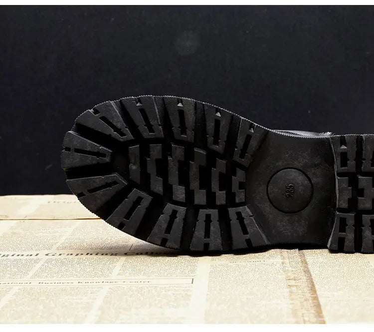 Vionara | Bottines Noires Femme à Lacets, Effet Cuir, Doublure Chaude & Semelle Antidérapante