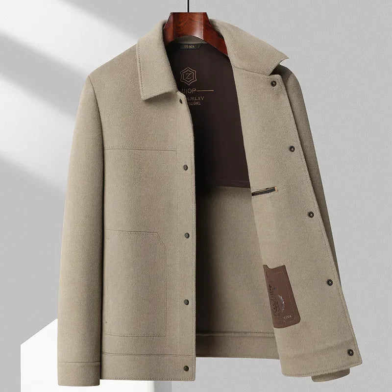 Veste de transition structurée pour homme — élégante pour automne & hiver