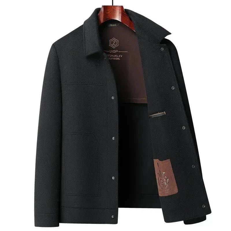 Veste de transition structurée pour homme — élégante pour automne & hiver