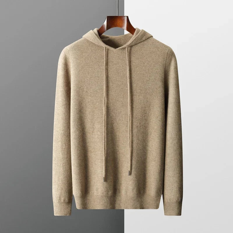 Hoodie Homme en Cachemire | Luxe Décontracté et Confort Chaud