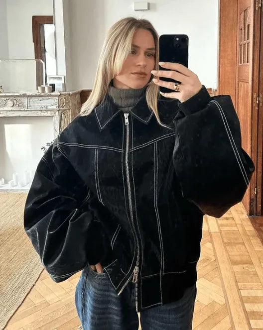 Urban Statement | Veste Oversize Femme Chaude et Stylée pour l’Hiver