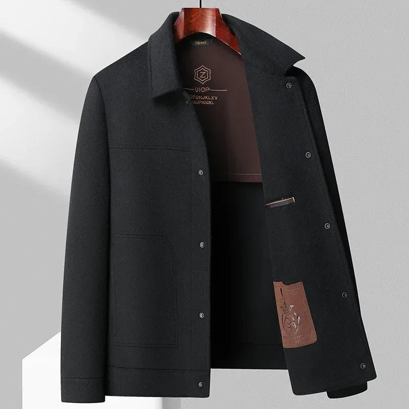Veste de transition structurée pour homme — élégante pour automne & hiver