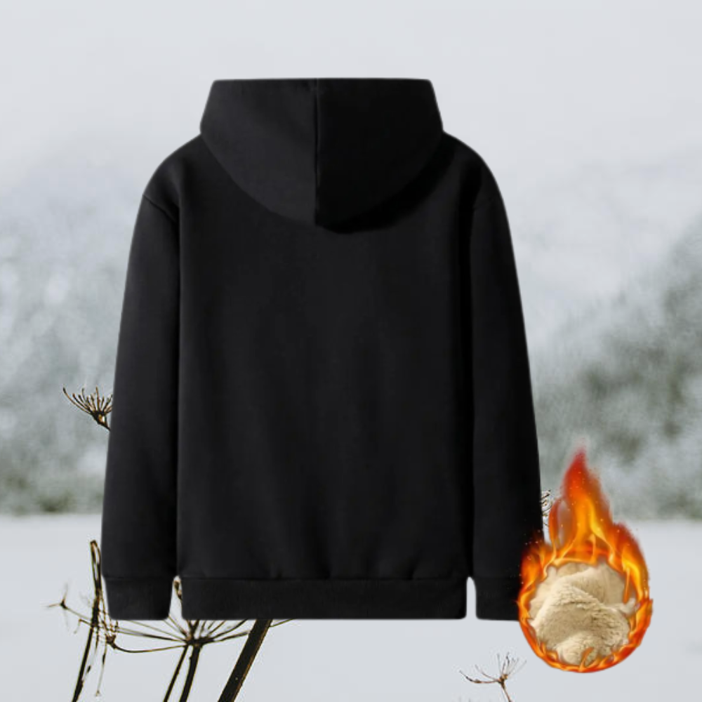 Veste Homme à Capuche | Doublure Teddy Ultra-Chaleureuse et Confortable