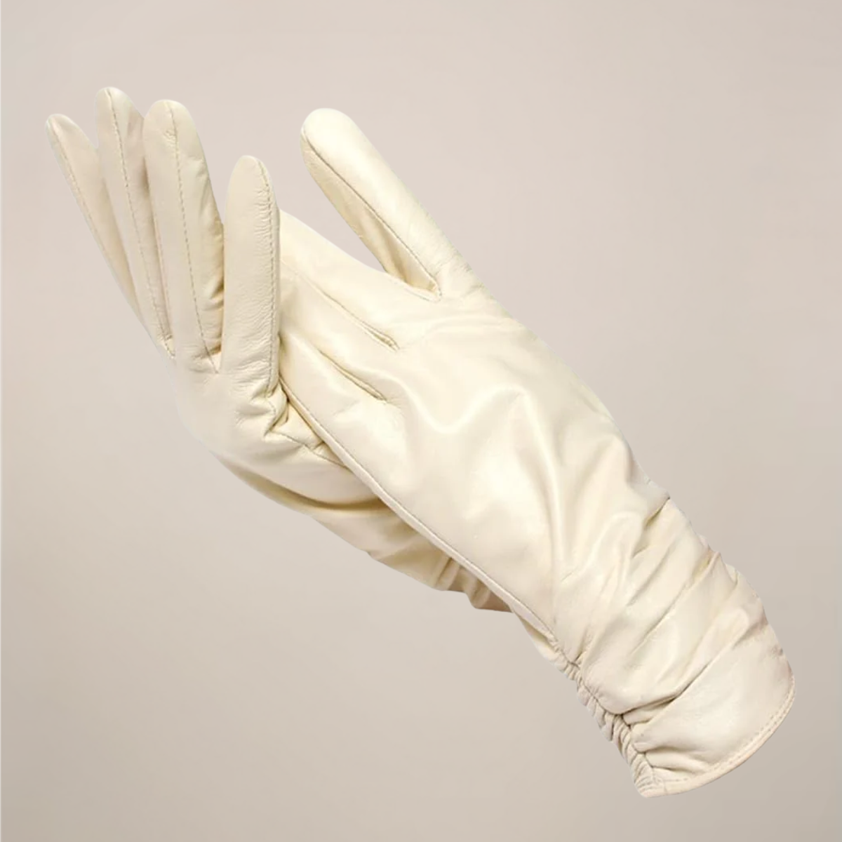 Vandeline | Gants Femme Classiques à Poignet Plissé Élégant | Style et Confort Chic