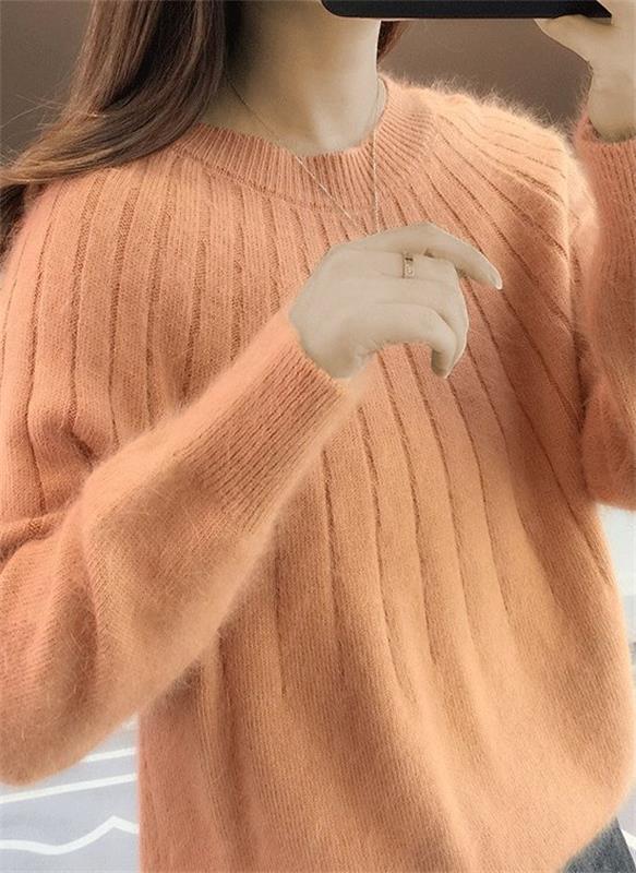 Pull Maille Douce Femme | Confort Chaud & Style Décontracté