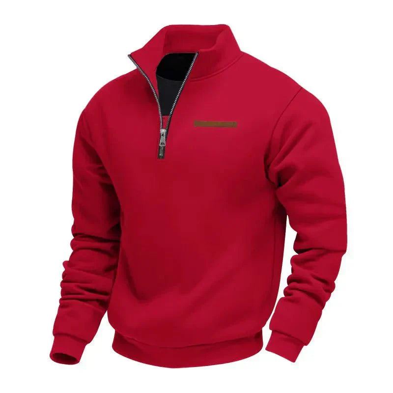 Sweat Sportif à Demi-Col Zippé Homme | Confort & Style Urbain