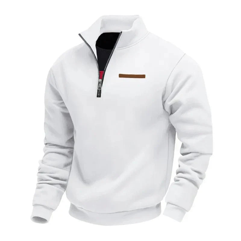 Sweat Sportif à Demi-Col Zippé Homme | Confort & Style Urbain