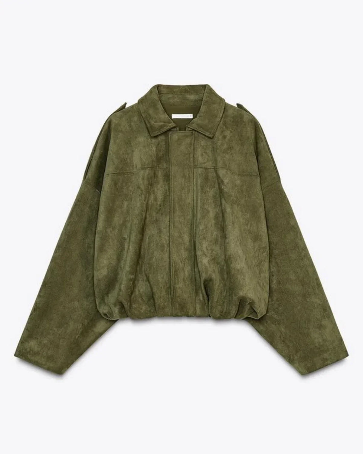 Velour Chic | Veste Oversize Femme en Velours pour Look Minimaliste Automnal