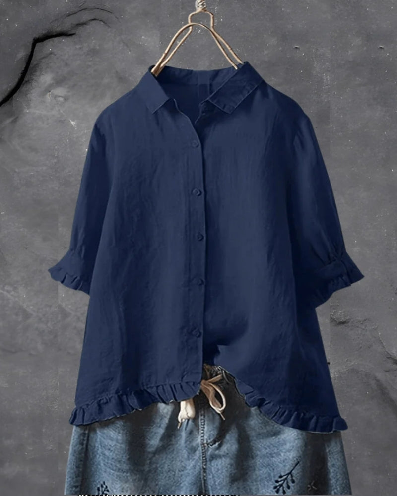 Blouse Classique pour Femme – Style Épuré pour le Quotidien