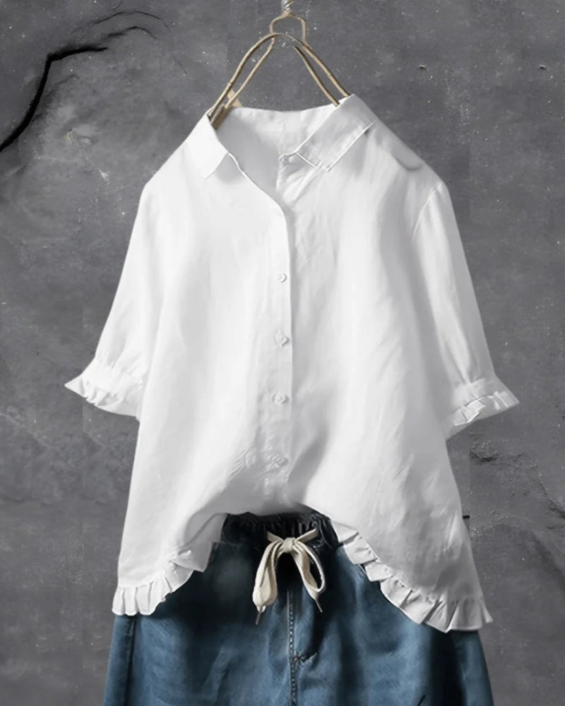 Blouse Classique pour Femme – Style Épuré pour le Quotidien