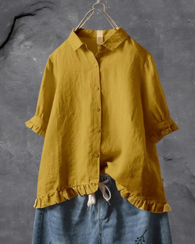 Blouse Classique pour Femme – Style Épuré pour le Quotidien