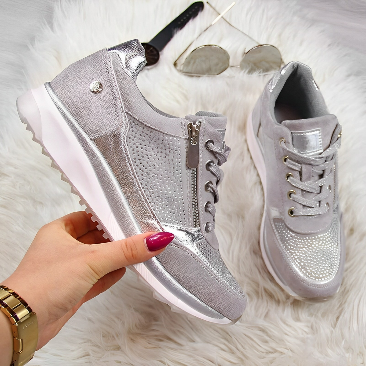 Sneakers Respirants – Confort Actif & Soutien au Quotidien