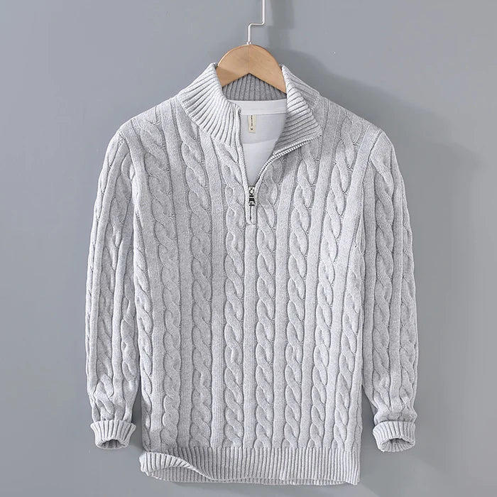 Pull en laine classique pour homme – Doux, Confortable & Intemporel
