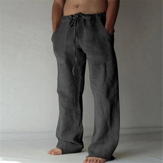Pantalon en Lin Élégant – Confort Léger & Style Décontracté