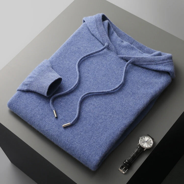 Hoodie Homme en Cachemire | Luxe Décontracté et Confort Chaud