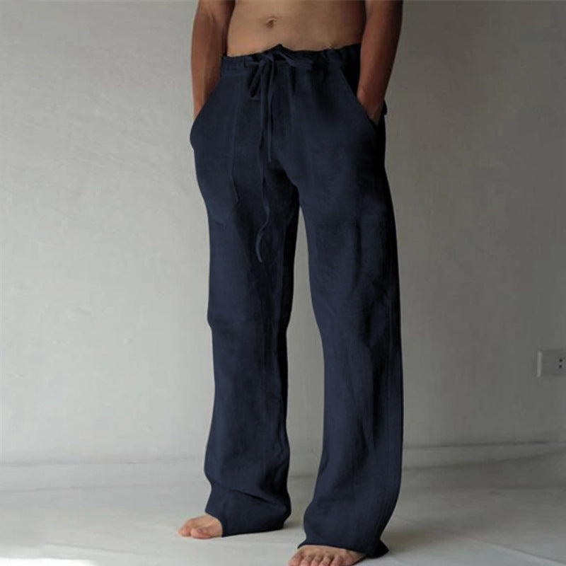 Pantalon en Lin Élégant – Confort Léger & Style Décontracté