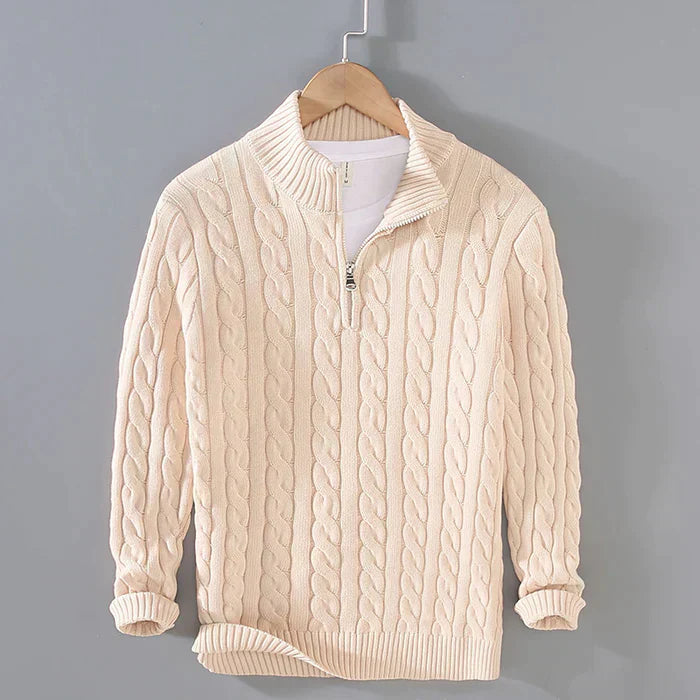 Pull en laine classique pour homme – Doux, Confortable & Intemporel