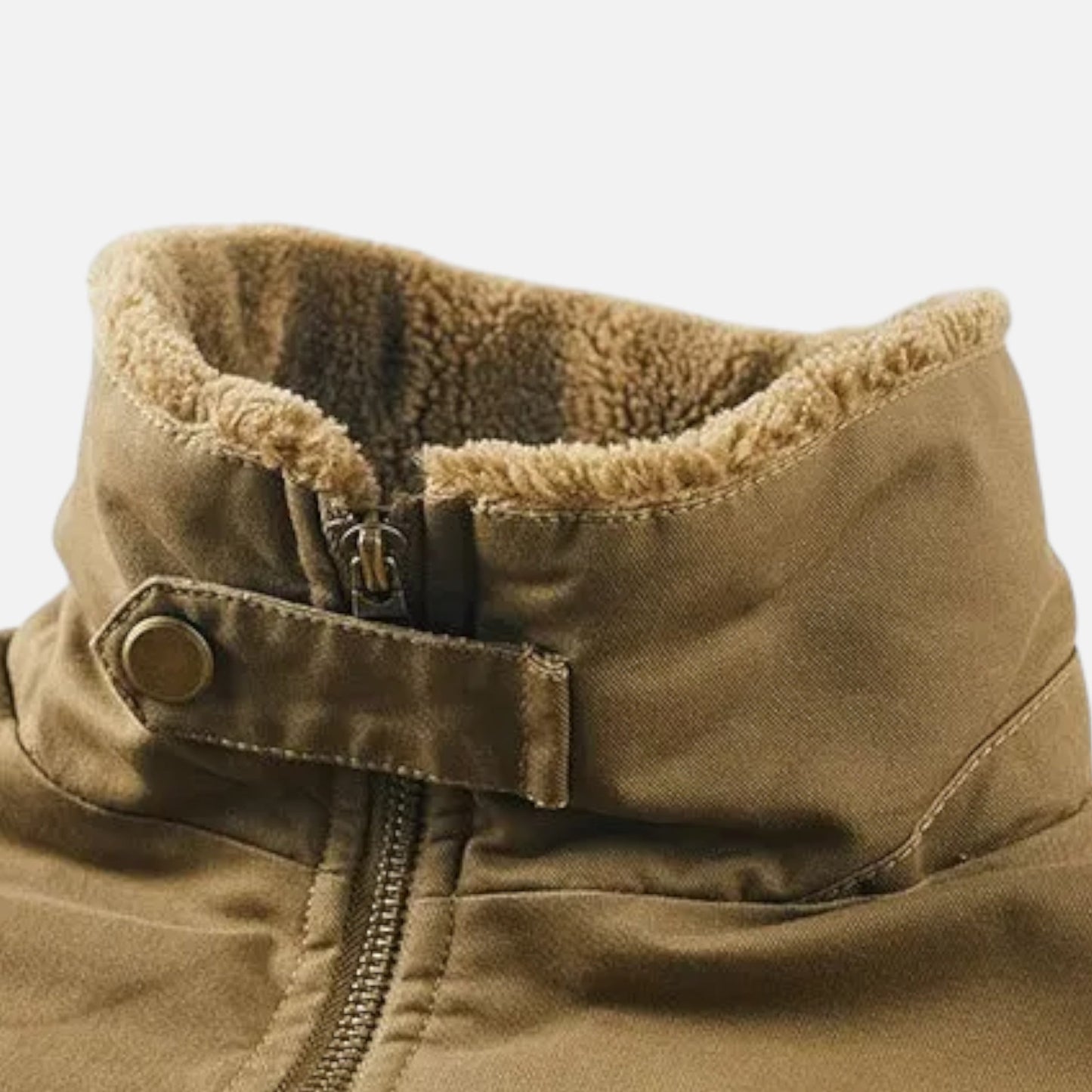 Callum | Veste Homme Casual Col Revers Zippée Doublure Polaire