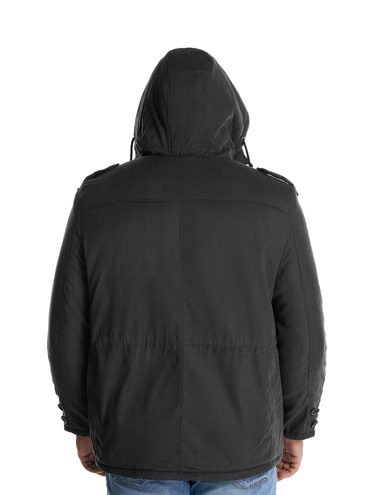 Valen | Veste Homme Hiver Zippée à Capuche et Multiples Poches | Chaude et Confortable