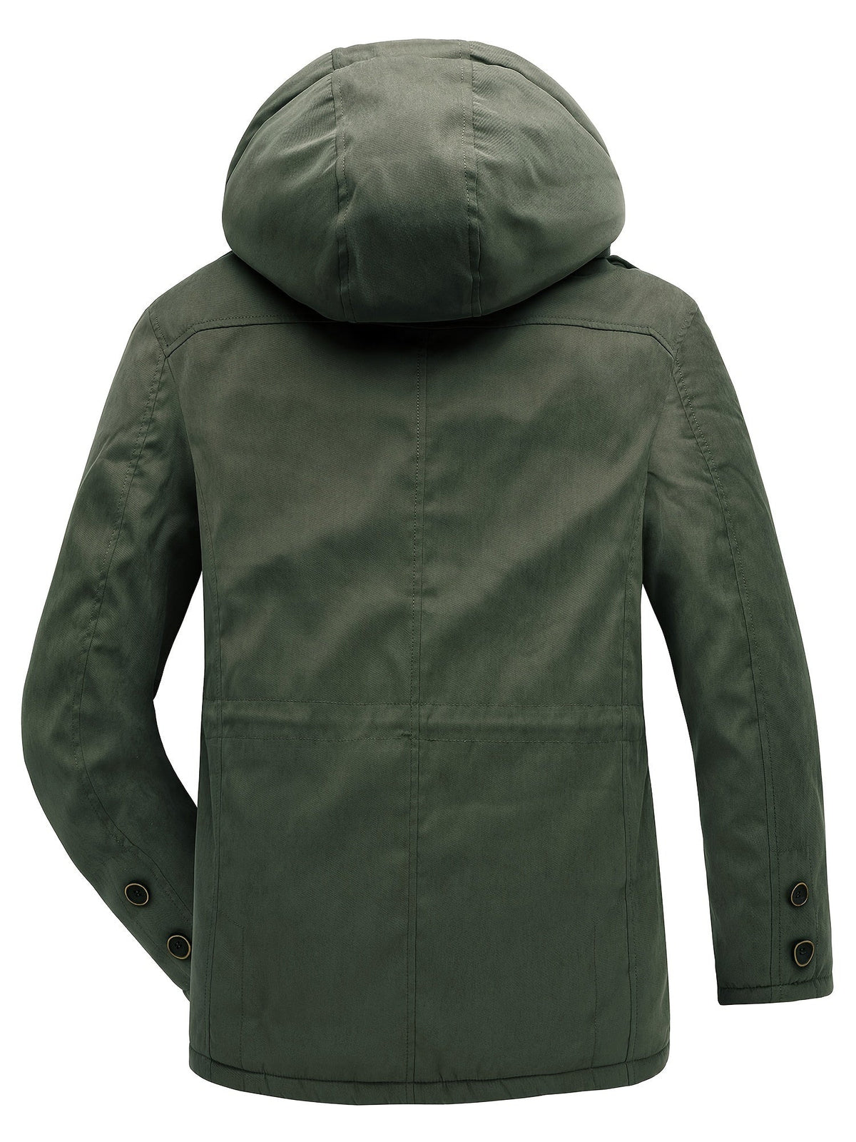 Valen | Veste Homme Hiver Zippée à Capuche et Multiples Poches | Chaude et Confortable